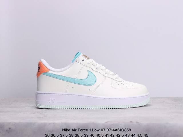 公司级nike Air Force 1 Low 07 原楦头原纸板 打造纯正低帮空军版型 专注外贸渠道 全掌内置蜂窝气垫 原盒配件 原厂中底钢印、拉帮完美 官方