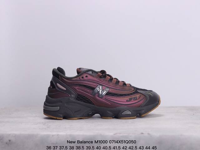 公司级nb新百伦new Balance M1000 系列低帮复古老爹风休闲运动慢跑鞋 据悉，New Balance的复古鞋型m1000系列将在2024年正式回归