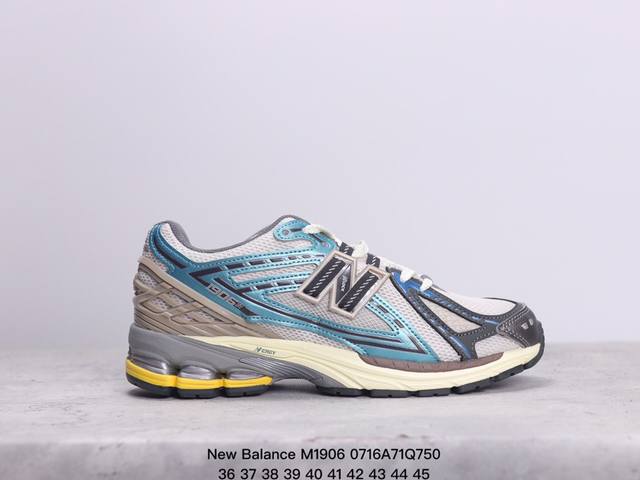 New Balance M1906系列 复古单品宝藏老爹鞋款 公司级 复古元素叠加 质感超级棒 楦版型材料细节做工精细 作为nb最经典的档案鞋型之一 与2002