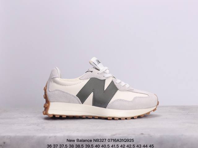 真标带半码！ 新百伦 New Balance Nb327系列 复古休闲运动慢跑鞋 Ws327Ra全新 New Balance 327 系列，以更纯粹的复古风格设 - 点击图像关闭