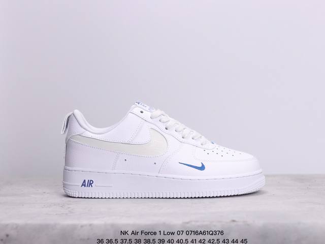 公司级nk Air Force 1 Low 07 解构白绿 原楦头原纸板 打造纯正低帮空军版型 专注外贸渠道 全掌内置蜂窝气垫 原盒配件 原厂中底钢印、拉帮完美