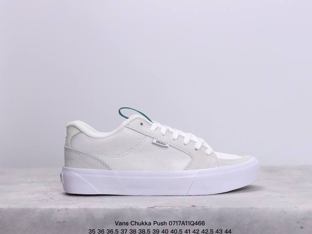 Vans Chukka Push时尚舒适 包裹性防滑 低帮 板鞋 男女同款 黑武士 尺码：35 36 36.5 37 38 38.5 39 40 40.5 41