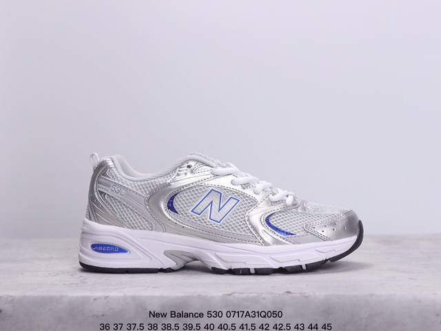 公司级new Balance 530 复古跑鞋 小红书爆款 官网售罄 这双鞋确实是nb家经典复古款式之一，以全新科技诠释，成功打造530鞋款，鞋面在保持530基