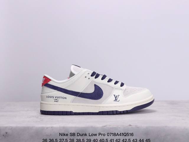 耐克nike Sb Dunk Low Pro 复古低帮 真标 休闲运动滑板板鞋。采用脚感柔软舒适zoomair气垫，有效吸收滑板等极限运动在落地时带来的冲击力，