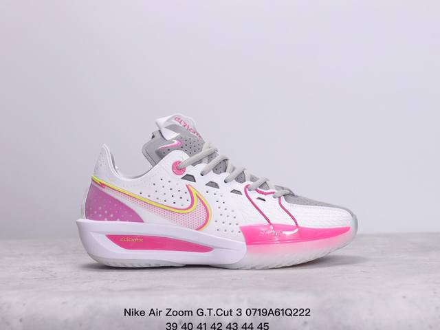 Nike Air Zoom G.T.Cut 3舒适透气专业百搭防滑低帮 篮球鞋 男款 Xm0719Q222