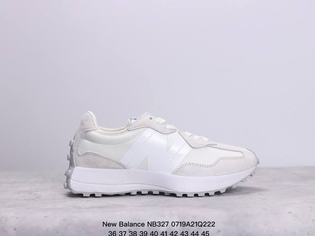 New Balance Nb327复古美感舒适运动皮革合成革减震防滑耐磨透气包裹性支撑低帮休闲跑步鞋 Xm0719Q222