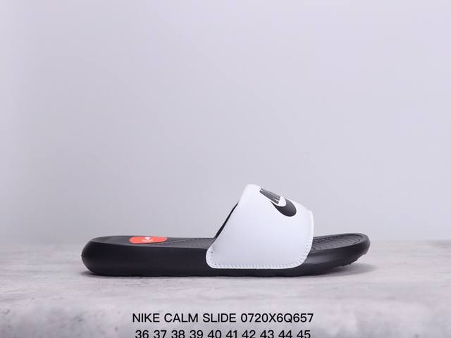 耐克nike Calm Slide一字拖 拖鞋 货号：Dd0228–001 Size:36～45 Xm0720Q657