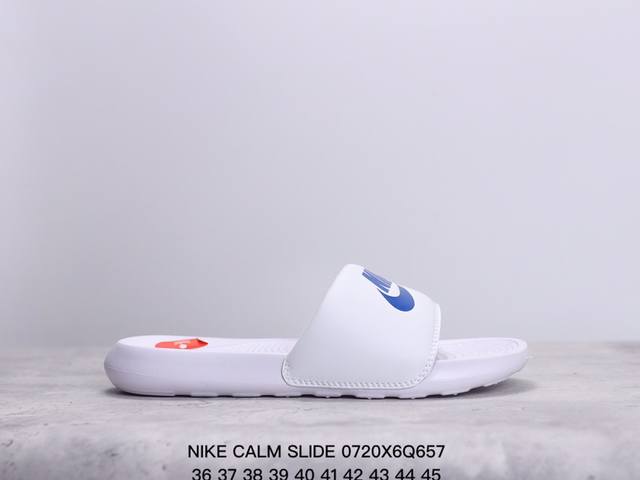 耐克nike Calm Slide一字拖 拖鞋 货号：Dd0228–001 Size:36～45 Xm0720Q657