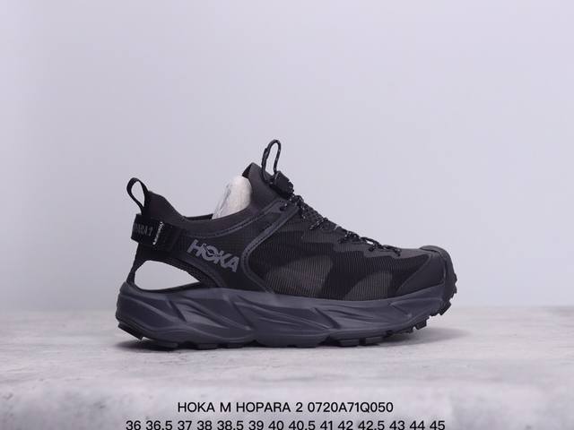 公司级hoka M Hopara 2 霍帕拉 2代 纯原鞋开模 最正确顶级版 户外登山 溯溪凉鞋 Me+阿b组合正确大底 货号：1147670 Inm 尺码：如