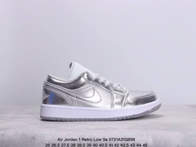 Air Jordan 1 Retro Low Se 乔丹1代低帮板鞋 牛皮材质 公司级 真标带半码 尺码见图 Xm0721Q898