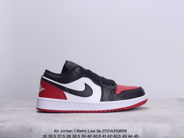 Air Jordan 1 Retro Low Se 乔丹1代低帮板鞋 牛皮材质 公司级 真标带半码 尺码见图 Xm0721Q898