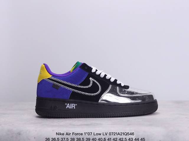 耐克nikeair Force 1 07 Low Lv联名-印花 空军一号低帮休闲板鞋 码数：36 36.5 37.5 38 38.5 39 40 40.5 4