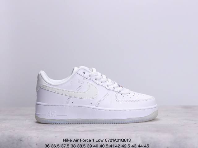 真标nike Air Force 1 Low 07原楦头原纸板 打造纯正低帮空军版型 专注外贸渠道 全掌内置蜂窝气垫 原盒配件 原厂中底钢印、拉帮完美 货号:F