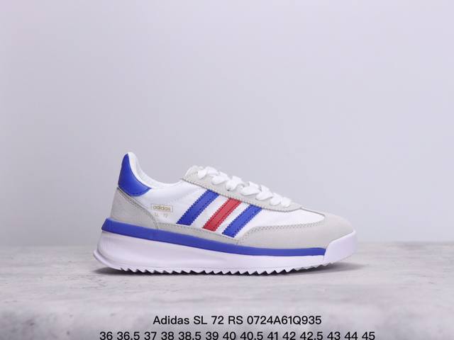 阿迪达斯adidas Sl 72 Rs 三叶草复古休闲跑步鞋休闲运动鞋 货号:Ig2133 Size:36～45半 Xm0724Q935