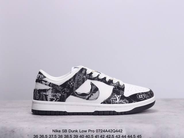 耐克nike Sb Dunk Low Pro 复古低帮 真标 休闲运动滑板板鞋。采用脚感柔软舒适zoomair气垫，有效吸收滑板等极限运动在落地时带来的冲击力，