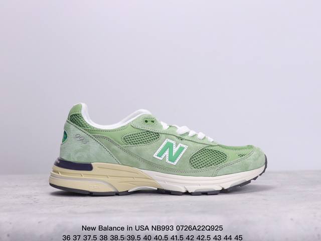 真标带半码！ 新百伦new Balance In Usa Nb993系列 美产血统经典复古休闲运动百搭老爹跑步鞋 Xm0726Q925