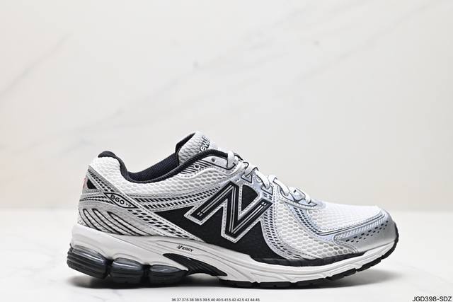 公司级new Balance 860V2系列低帮经典复古老爹风休闲运动慢跑鞋 货号:Ml860X d尺码:36 37 37.5 38 38.5 39.5 40