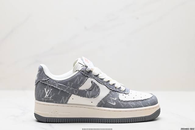 公司级nike Air Force 1‘07 Lv8 原楦头原纸板 打造纯正低帮空军版型 专注外贸渠道 全掌内置蜂窝气垫 原盒配件 原厂中底钢印、拉帮完美 官方