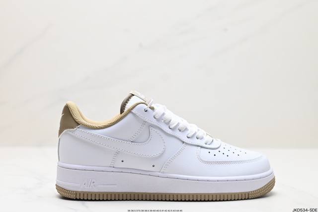 公司级nike Air Force 1'07 原楦头原纸板 打造纯正低帮空军版型 专注外贸渠道 全掌内置蜂窝气垫 原盒配件 原厂中底钢印、拉帮完美 货号:Dr9