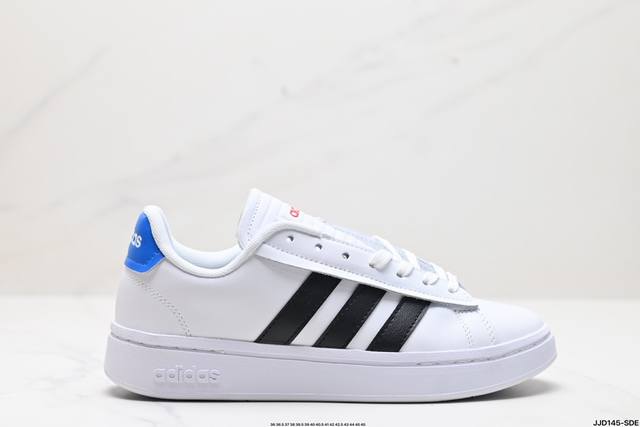 真标adidas Neo Grand Courtbeat Alpha 休闲 耐磨 低帮 板鞋 货号:Gy8029 尺码:36 36.5 37 38 38.5 3