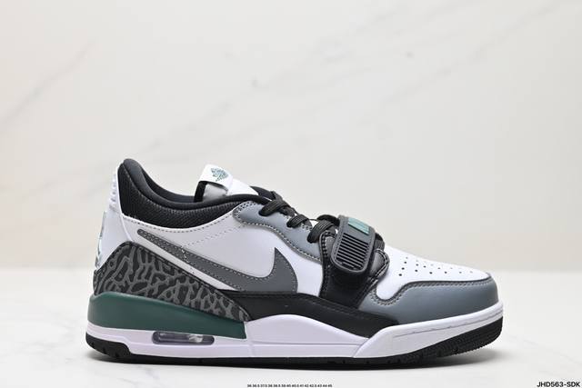 公司级三合一最强合体，多种新配色回归耐克nike Air Jordan Legacy 312 Low”White Grey Fog Blue Red“乔丹最强三