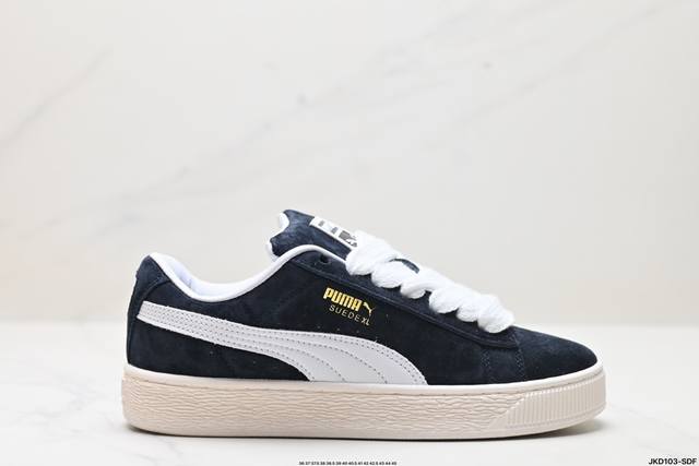 公司级puma Suede Xl复古单品 彪马 防滑耐磨低帮德训板鞋 货号::397241 01 尺码:36 37 37.5 38 38.5 39 40 40.