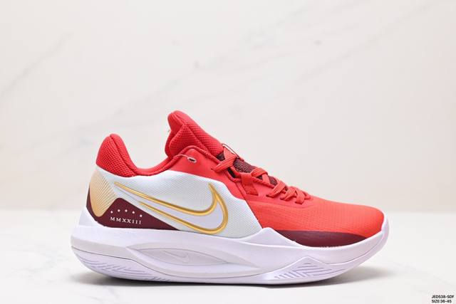 公司级耐克nike Precision Vi 缓震耐磨休闲运动男女子实战篮球鞋 Precision 6 系列 训练鞋 这款产品抓地力很好 轻便透气 舒适感强 很