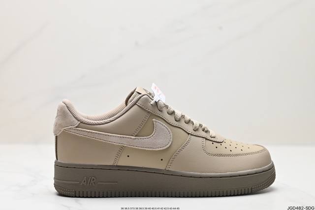 公司级nike Air Force 1‘07 Lv8 原楦头原纸板 打造纯正低帮空军版型 专注外贸渠道 全掌内置蜂窝气垫 原盒配件 原厂中底钢印、拉帮完美 官方