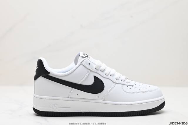 公司级nike Air Force 1'07 原楦头原纸板 打造纯正低帮空军版型 专注外贸渠道 全掌内置蜂窝气垫 原盒配件 原厂中底钢印、拉帮完美 货号:Fq4