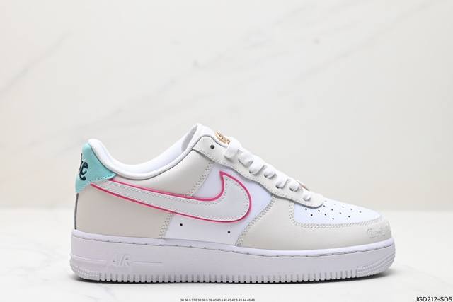 公司级nike Air Force 1'07 Lx 原楦头原纸板 打造纯正低帮空军版型 专注外贸渠道 全掌内置蜂窝气垫 原盒配件 原厂中底钢印、拉帮完美 官方货