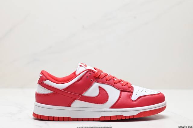 真标耐克nike Dunk Low 扣篮系列 复古低帮休闲运动滑板板鞋 采用脚感柔软舒适zoomair气垫 有效吸收滑板等极限运动在落地时带来的冲击力 为街头运