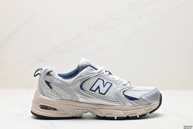 真标new Balance Mr530系列复古老爹风网布跑步休闲运动鞋 货号:Mr530Ka 尺码:36-45 id:Drf126-Sdr - 点击图像关闭