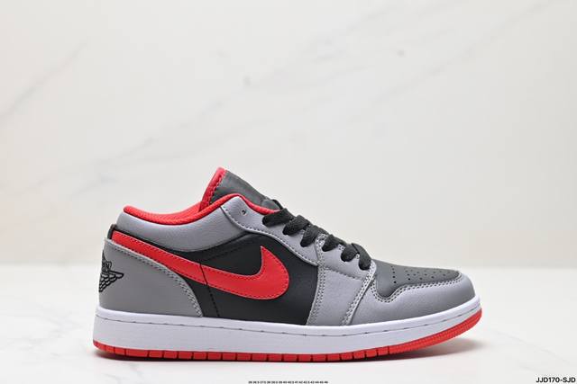 真标耐克nike Air Jordan 1 Low Aj1乔丹一代中帮经典复古文化休闲运动篮球鞋 货号:553558 060 尺码:36 36.5 37.5 3