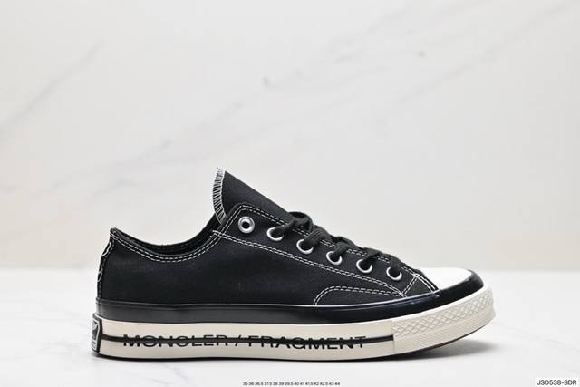 公司级匡威converse Frgmt联名chuck 70 By You低帮帆布鞋男女休闲板鞋 货号:172326C 尺码:35 36 36.5 37 37.5