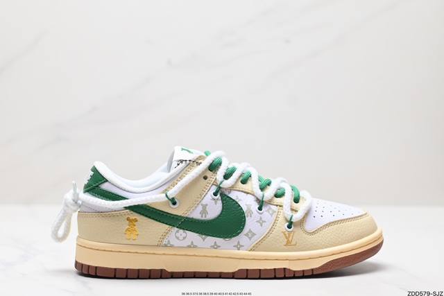 公司级nk Dunk Low Retro “Diy高端定制” 低帮休闲运动板鞋 原装头层材料 用料绝不含糊 独家版型蒸餾加工帶來的是更好的视觉和脚感体验 清洁度