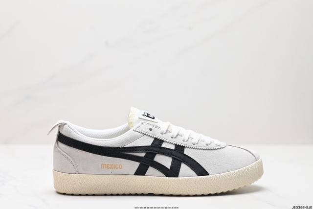 公司级onitsuka Tiger鬼塚虎 Delegation 舒适休闲 防滑耐磨 低帮 板鞋 货号: 3B954-001 尺码:36 37 37.5 38 3