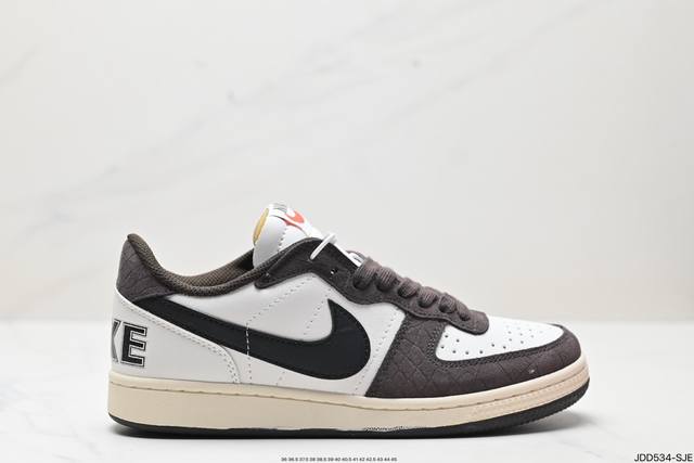 真标耐克 Nike Terminator Low Og 开拓者低帮复古时尚休闲运动版鞋 货号:Fj4206-700 尺码:36 36.5 37.5 38 38.