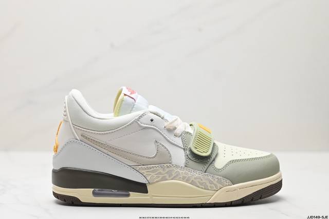 真标nike Air Jordan Legacy 312 Low耐克乔丹三合一混合版本低帮文化休闲运动篮球鞋 货号:Fv8 -101 尺码:36 36.5 37