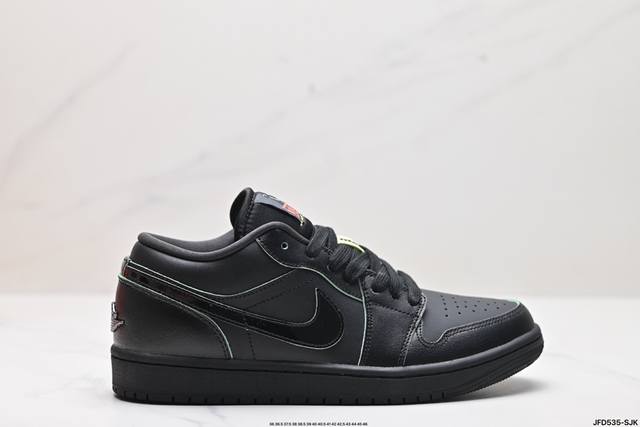 公司级air Jordan 1 Low Aj1乔1低帮休闲板鞋 同步官方配色 市场唯一独家头层皮打造 原鞋原档案开发 原厂皮料 原档冲孔鞋头 正确满胶鞋垫 四线