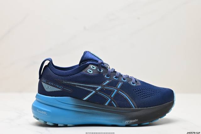 公司级瑟亚士asics Gel-Kayano 31 亚卡诺31低代帮专业有氧轻超量休闲动运全能慢鞋跑。标原半码制#全新原装数据开人发体工学体一式轻贾质卡双编层鞋