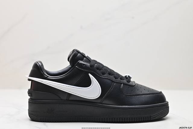 公司级ambush X Nk Air Force 1‘07 Low ”Phantom“ 联名款 空军一号低帮休闲板鞋 #鞋款鞋身以及内衬均采用了纯色皮革打造，标 - 点击图像关闭