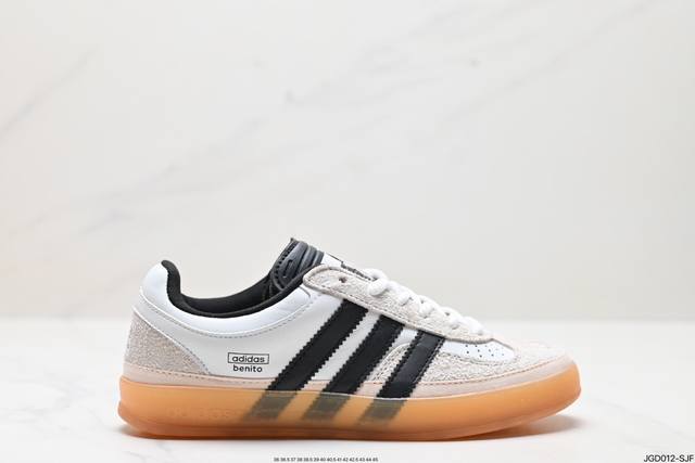 公司级adidas Originals Bad Bunny Gazelle Indoor 三叶草休闲防滑耐磨低帮板鞋 鞋头出色设计 塑就出众贴合感 稳固的后跟贴