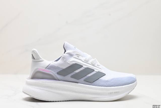 公司级阿迪达斯adidas Ultraboost Light 耐磨缓震休闲运动跑鞋 采用网材搭配反光皮革鞋面 配上stretchweb网格外底 提供非凡穿着体验 - 点击图像关闭