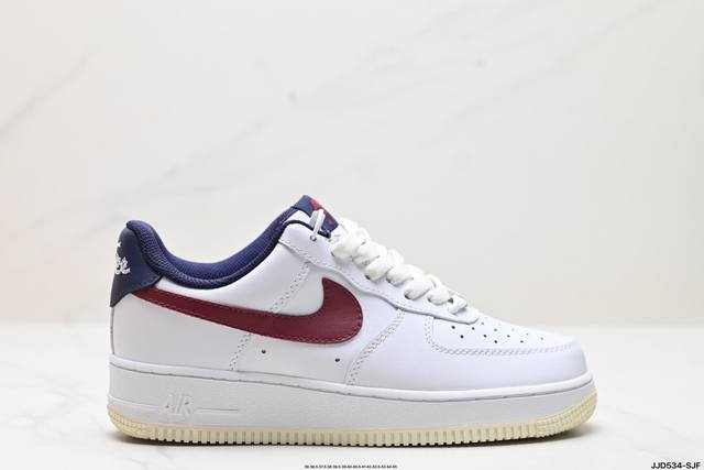 真标耐克nike Air Force 1 Low空军一号低帮百搭休闲运动板鞋。柔软、弹性十足的缓震性能和出色的中底设计，横跨复古与现代的外型结合，造就出风靡全球 - 点击图像关闭