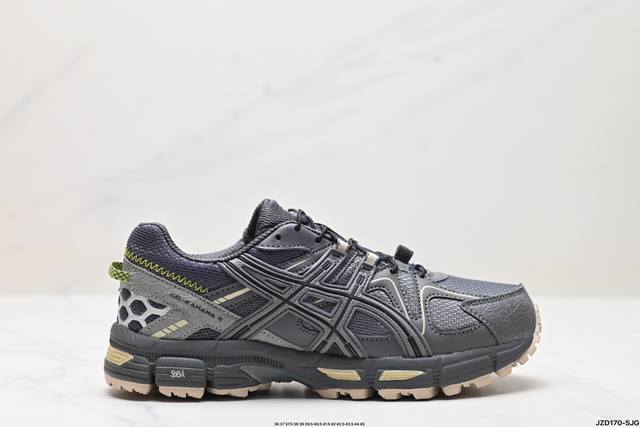 公司级asics Gel-Kahana 8 亚瑟士经典户外跑鞋如今机能风和户外风吹得正劲 这款gel-Kahana 8便是主打urban Outdoor机能越野