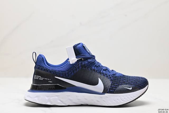 公司级w Nike Zoom React Infinity Run Fk 3 马拉松机能风格运动鞋 实拍首发 #鞋款搭载柔软泡绵，在运动中为你塑就缓震脚感。设计