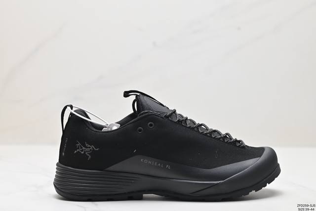 公司级arcteryx 始祖鸟 Konseal Fl 2 Leather Gtx M 经典男士户外登山徒步休闲运动鞋户外男鞋防水鞋轻便舒适软底缓震 尺码:39-