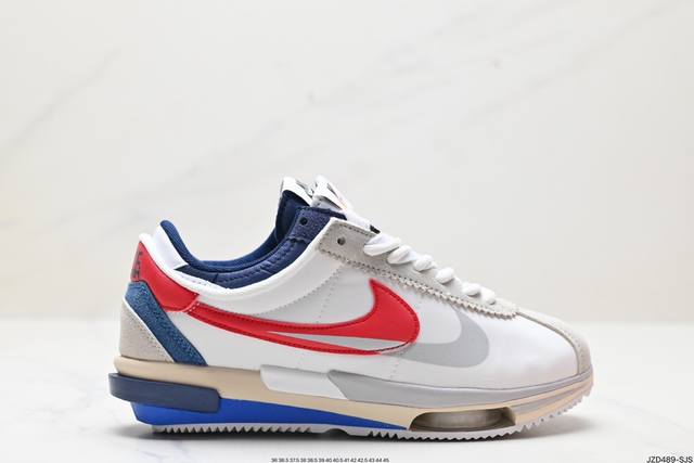 耐克nike Air Zoom Cortez Sp Og Royal Fuchsia“4.0系列改良阿甘低帮解构厚底老爹风休闲运动慢跑鞋.经典阿甘跑鞋诞生 50