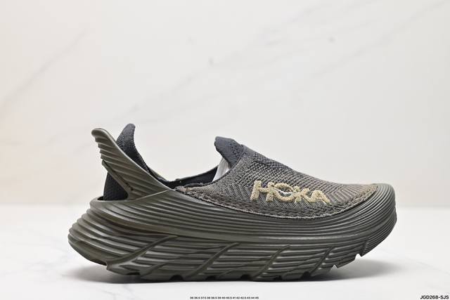 公司级hoka One One Restore Tc 舒适 织物减震防滑透气低帮 休闲跑步鞋 货号:1134532 尺码:36 36.5 37.5 38 38.