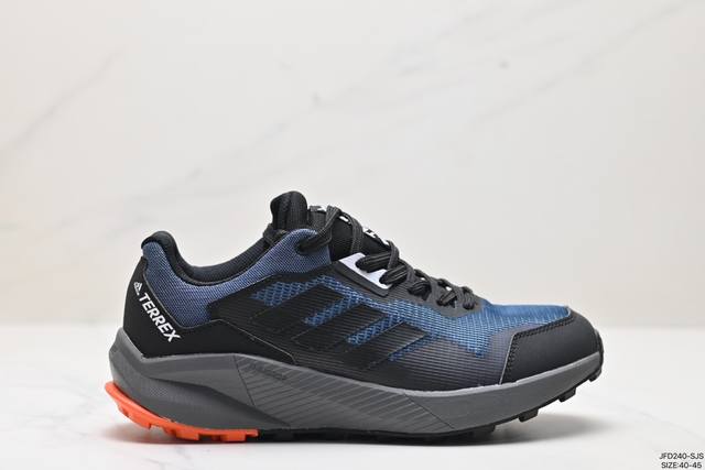 公司级adidas Terrex Trailrider 阿迪达斯官方正品新款男女运动缓震耐磨轻便休闲鞋 货号:Hr1153 尺码:40-45 ld:Jfd -S